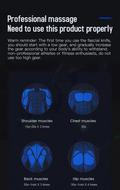 Voola SculptWave™ - Electric Fascia Massage Blade